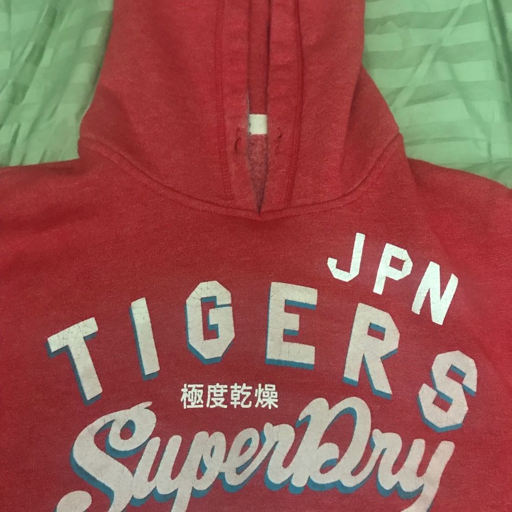 Super Dry Hooded sweatshirt, very warm